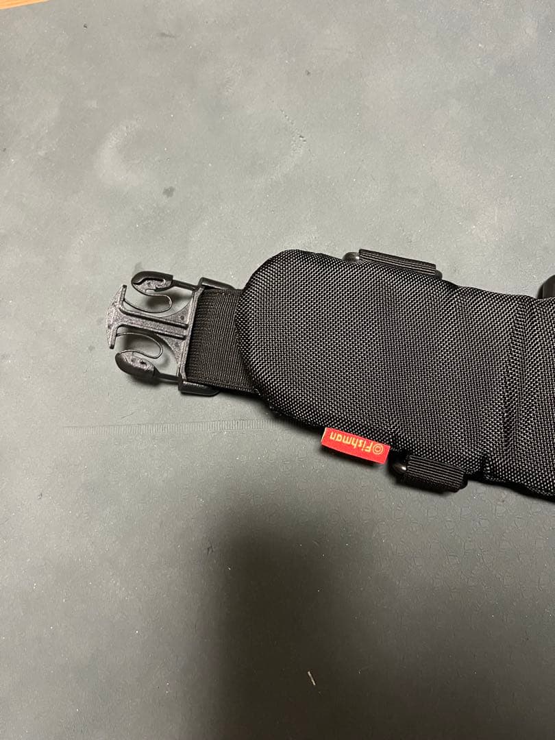 Fishman システムベルト、ルアーバックS&M ブラックの3点セット