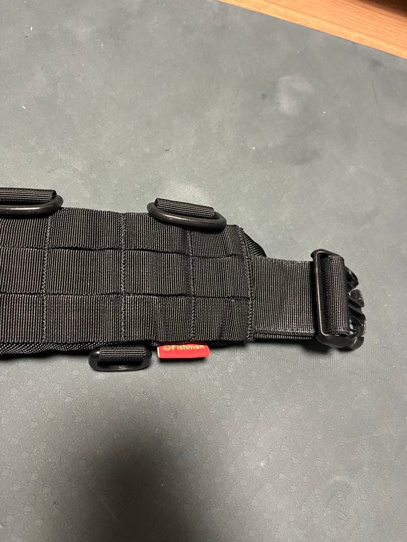 Fishman システムベルト、ルアーバックS&M ブラックの3点セット