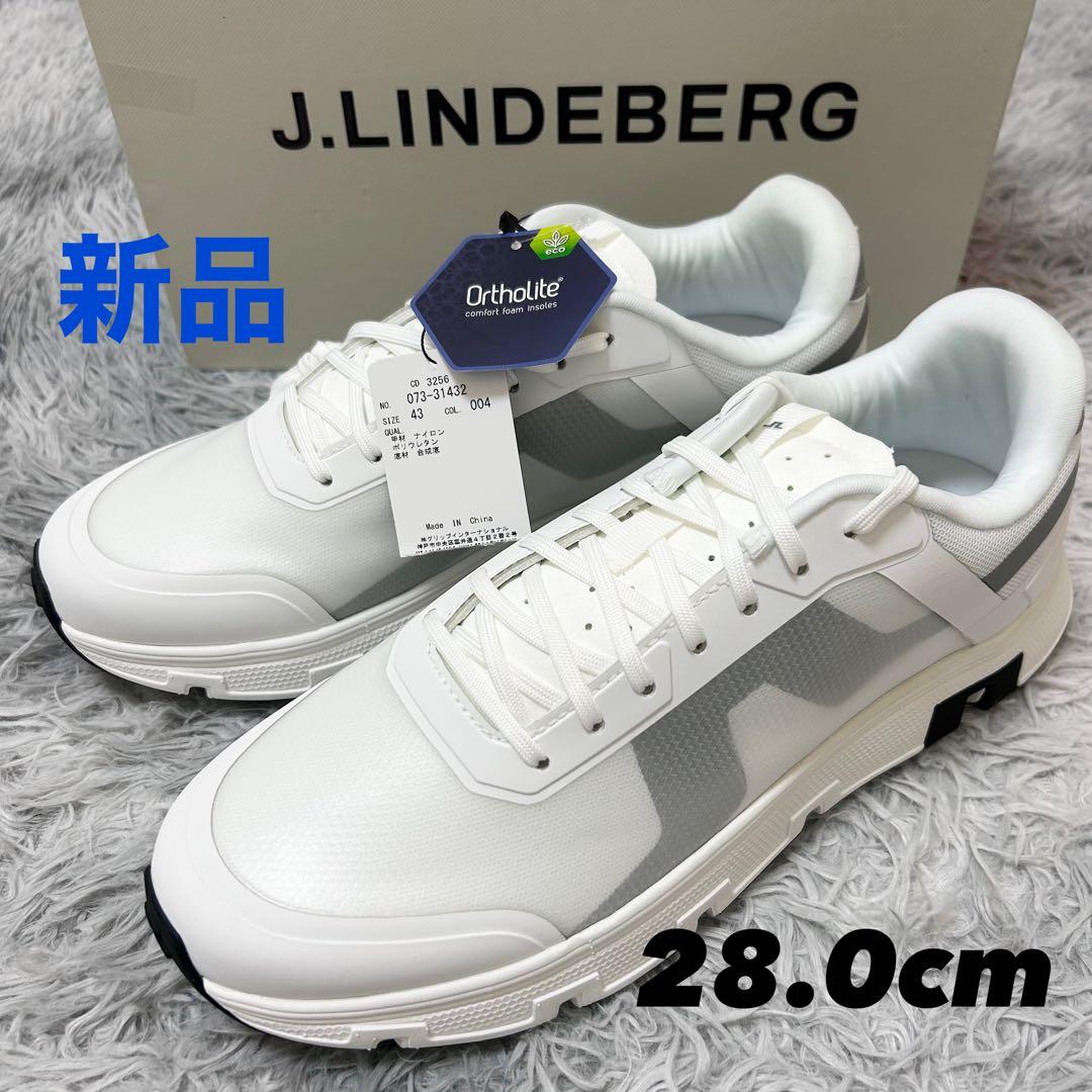 新品　ジェイリンドバーグ　シューズ　スパイクレス　ホワイト　28.0