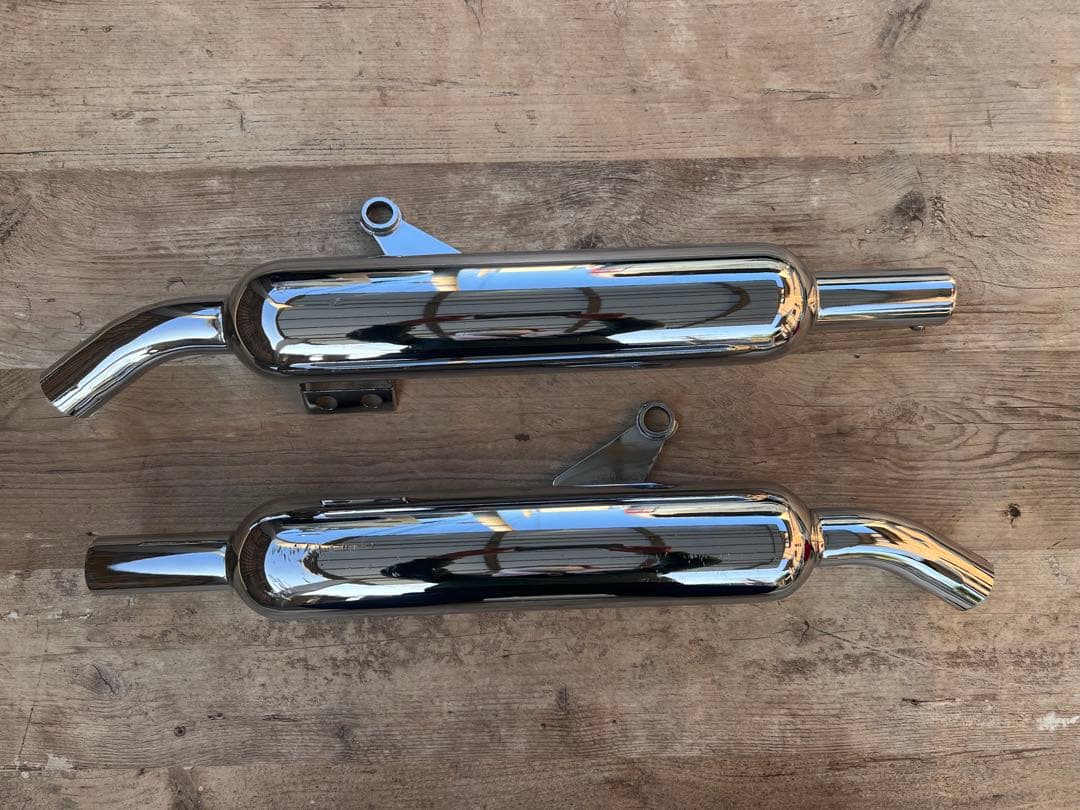 大和ステンレス　トライアンフ　空冷ボンネビルT100 マフラー