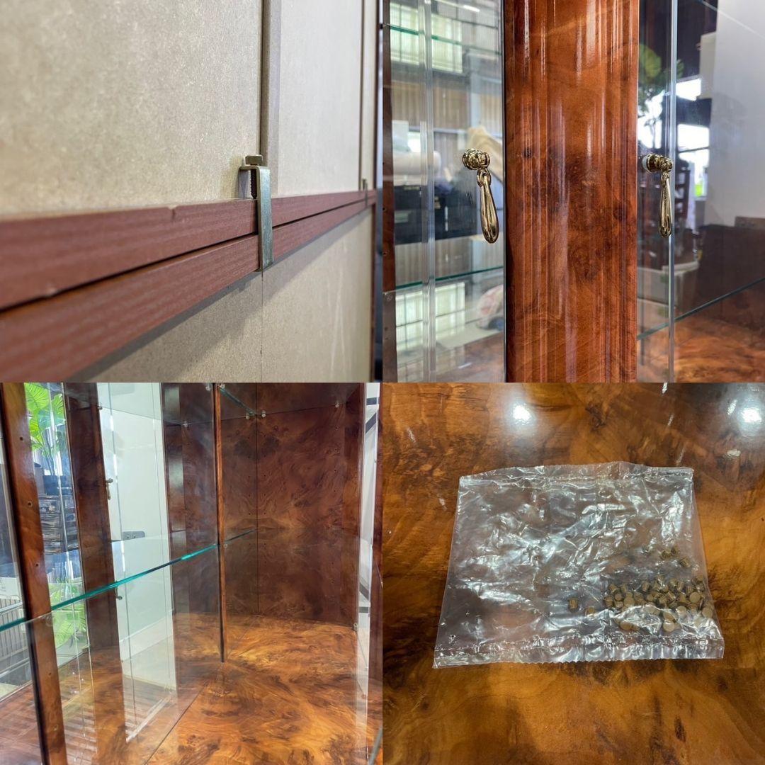 引取限定 サルタレッリ グランデ カップボード 飾り棚 家具 Ju171