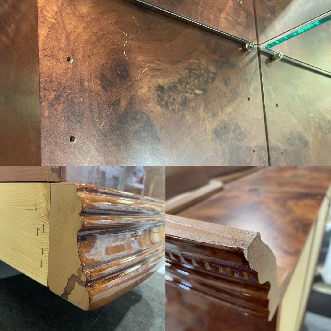 引取限定 サルタレッリ グランデ カップボード 飾り棚 家具 Ju171