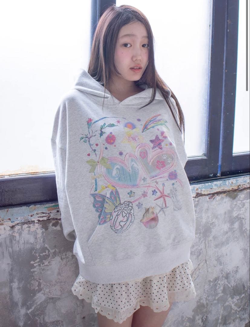 193 igusa universe foodie パーカー イグサ