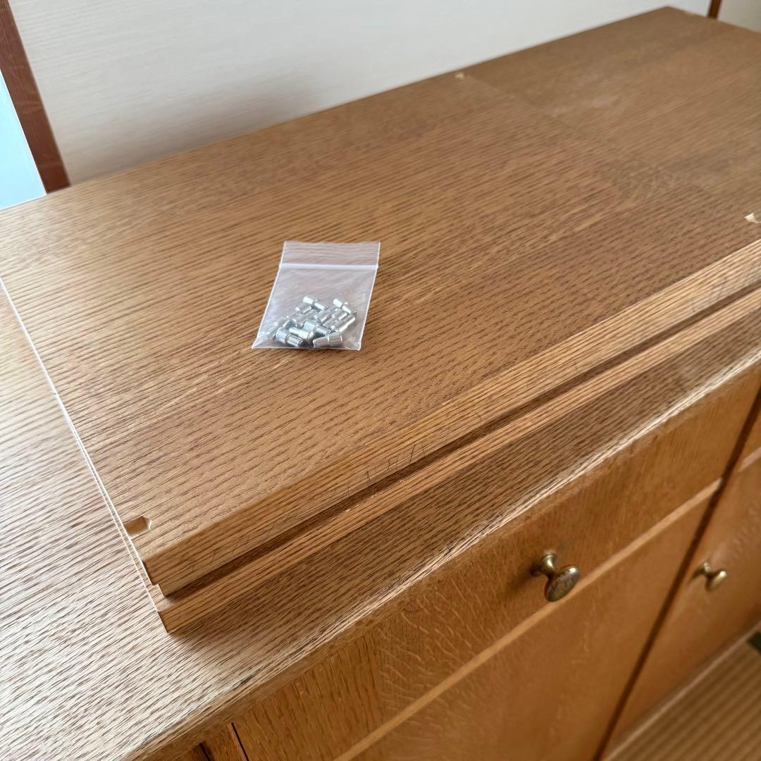 モモナチュラル　サイドボード　カップボード