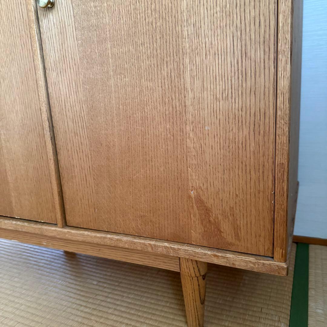 モモナチュラル　サイドボード　カップボード