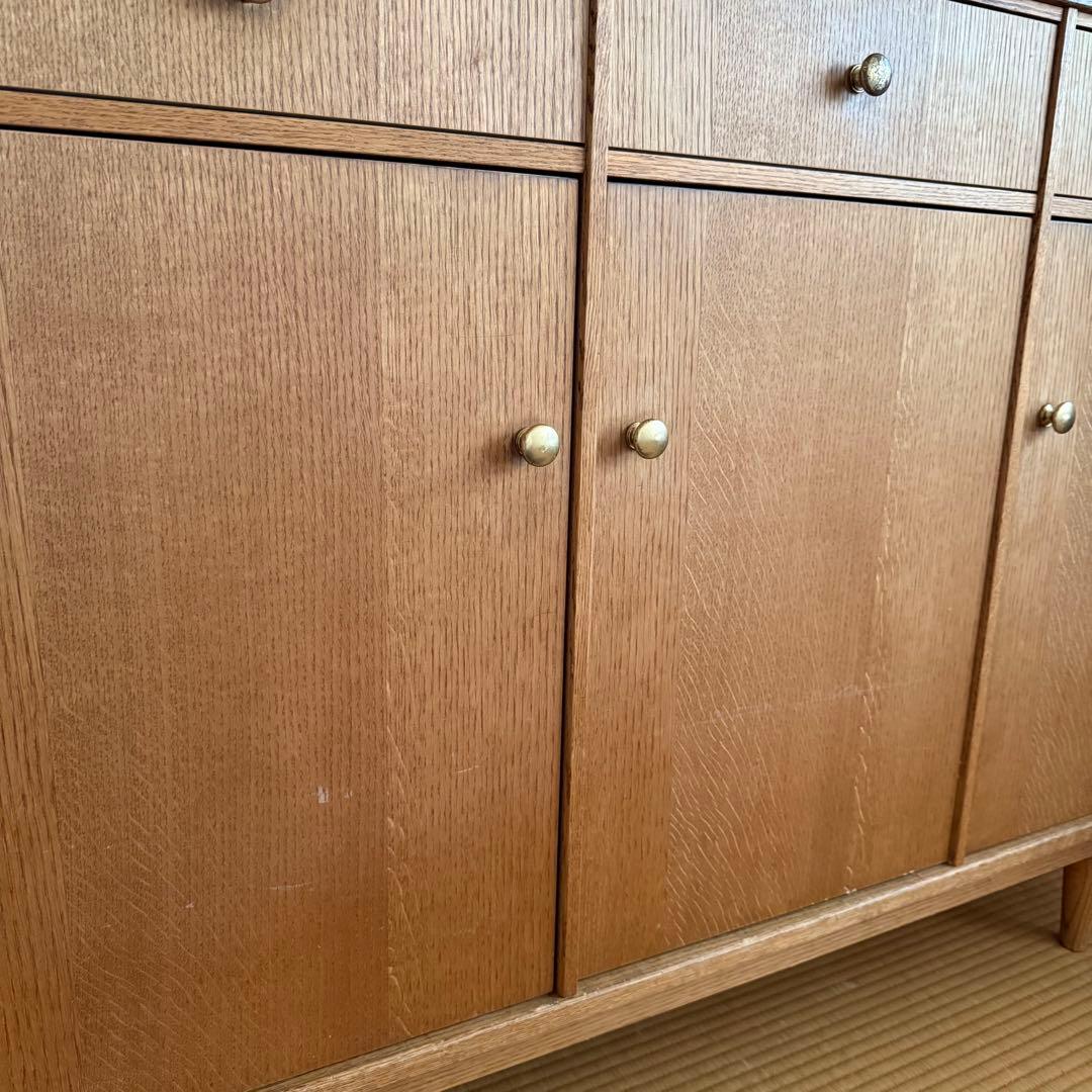 モモナチュラル　サイドボード　カップボード