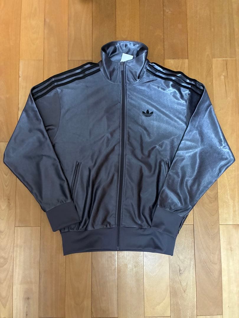 【レアカラー】アディダス★トラックジャケット メタリックグレー