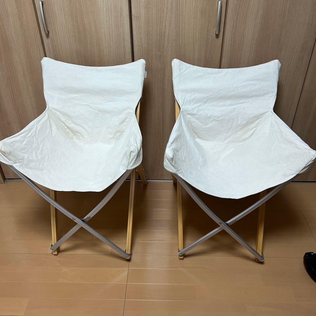 室内利用のみ　スノーピークtakeチェア２脚セット