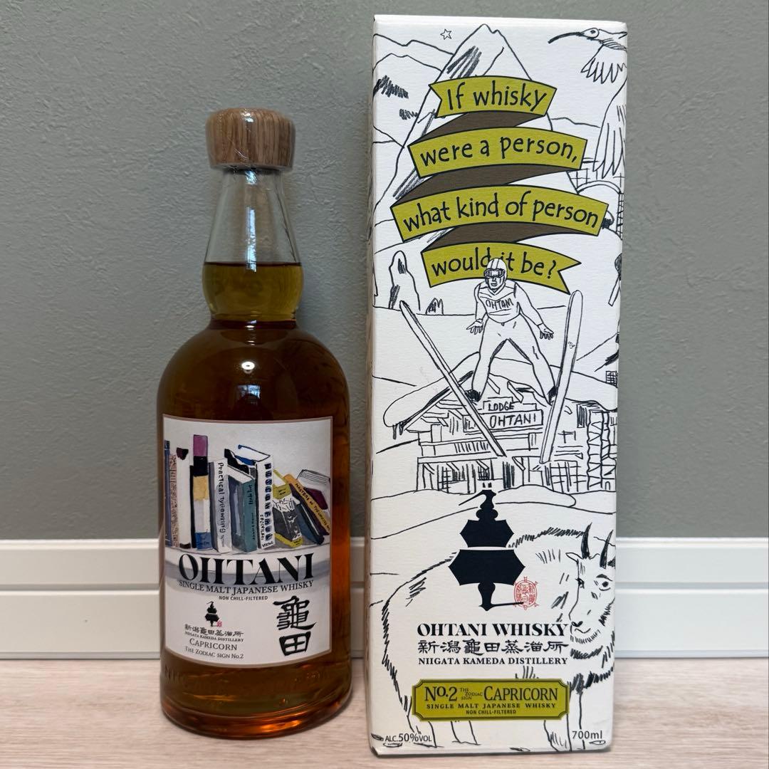新品未開封OHTANIWHISKY新潟亀田zodiacsignCapricorn