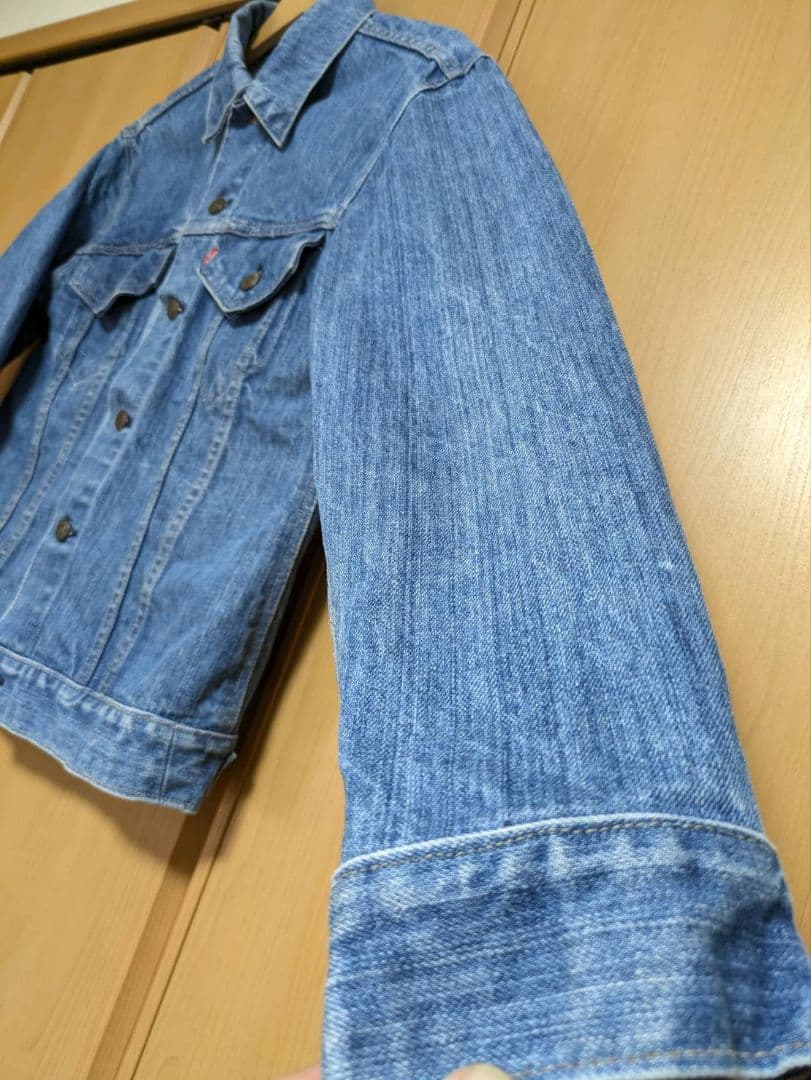 ど*ん様 リーバイス 70505 USA製 42 ケアタグ デニムジャケット