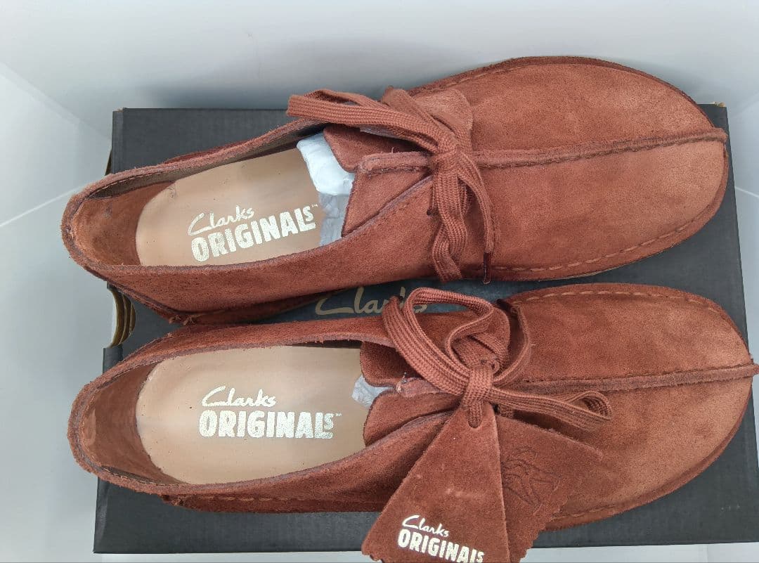 K*M様 新品クラークスデザートトレックUK71/2ブラウン