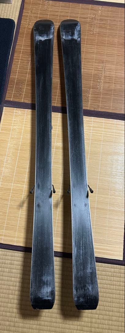 SALOMON TEAM スキー板 130cm 青　ブーツ　ストック　3点セット