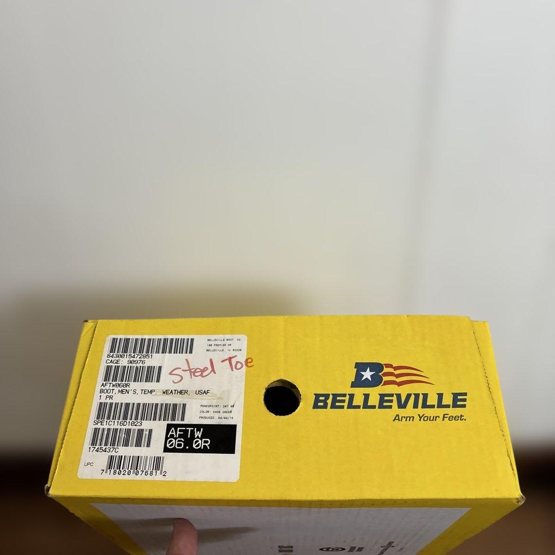 未使用品　米軍　実物BELLEVILLE GORE−TEX ブーツ　24cm