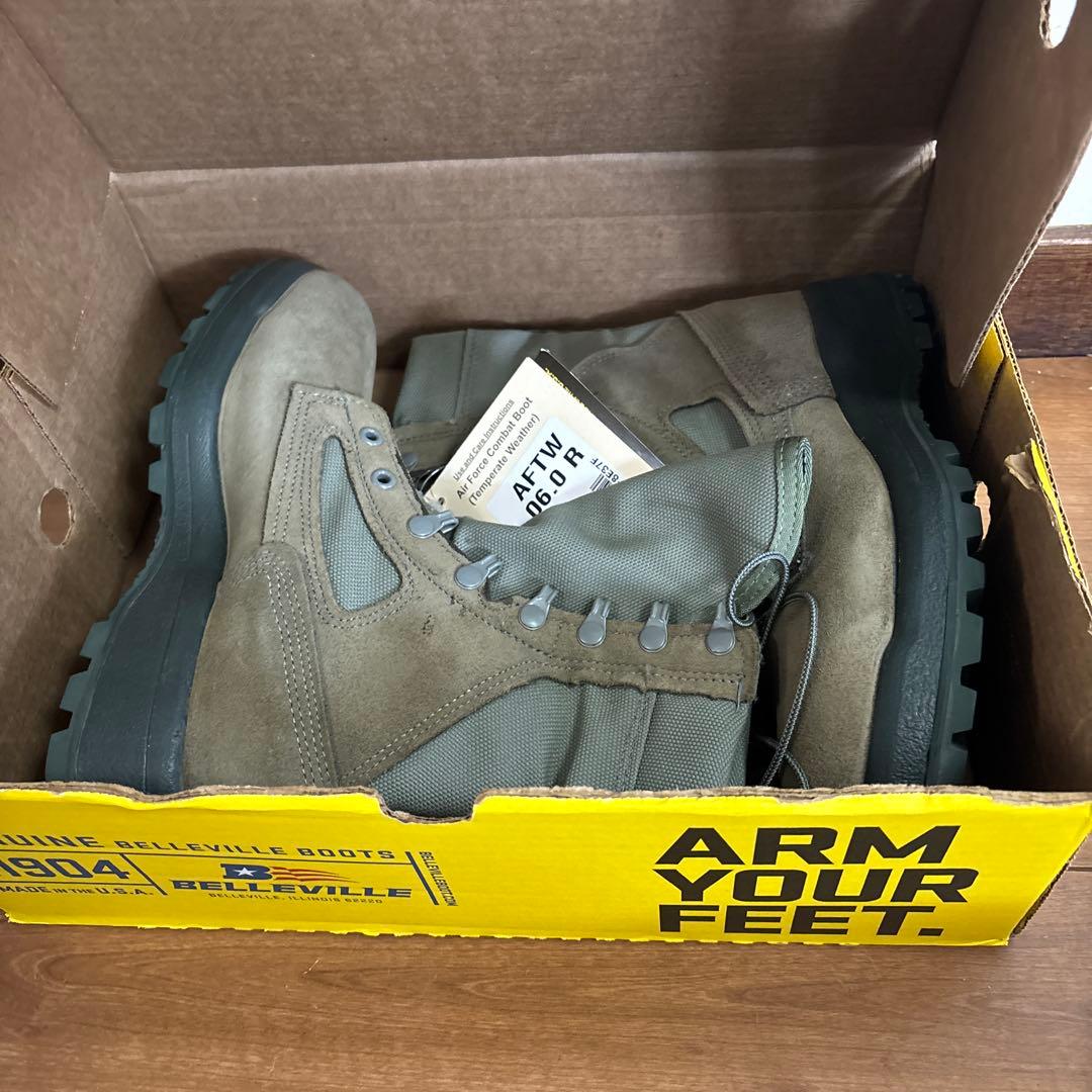 未使用品　米軍　実物BELLEVILLE GORE−TEX ブーツ　24cm