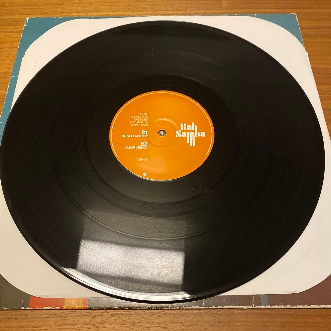 Bah Samba Let The Drums Speak 激レア廃盤レコード