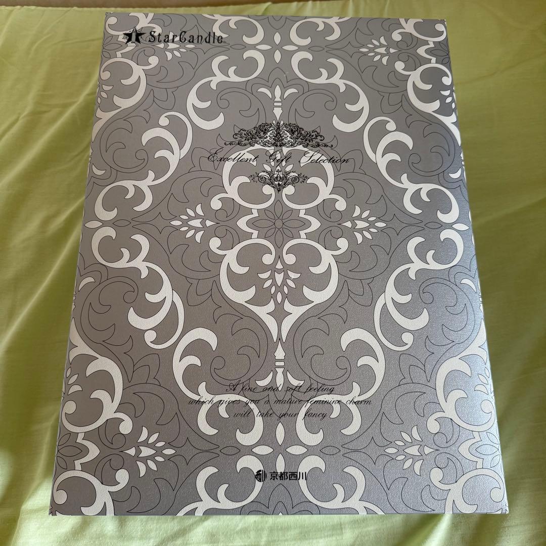 新品 京都西川 シルク毛布 羽毛部分 シルク100%