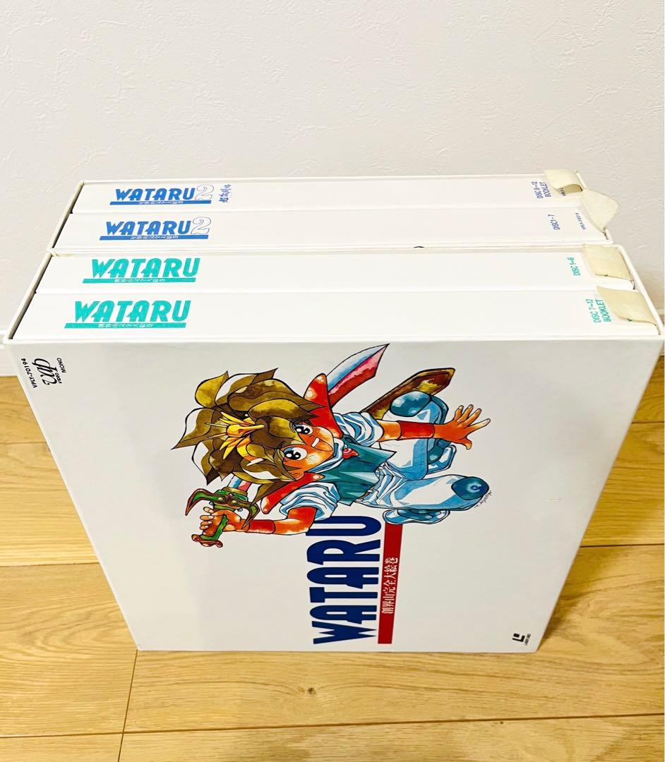 魔神英雄伝ワタル 創界山完全大絵巻 レーザーディスク LD BOX 1&2