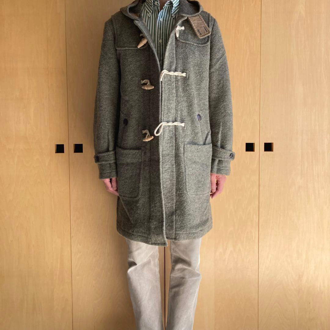 HAVERSACK MONTY型 ウール縮絨 ダッフルコート L