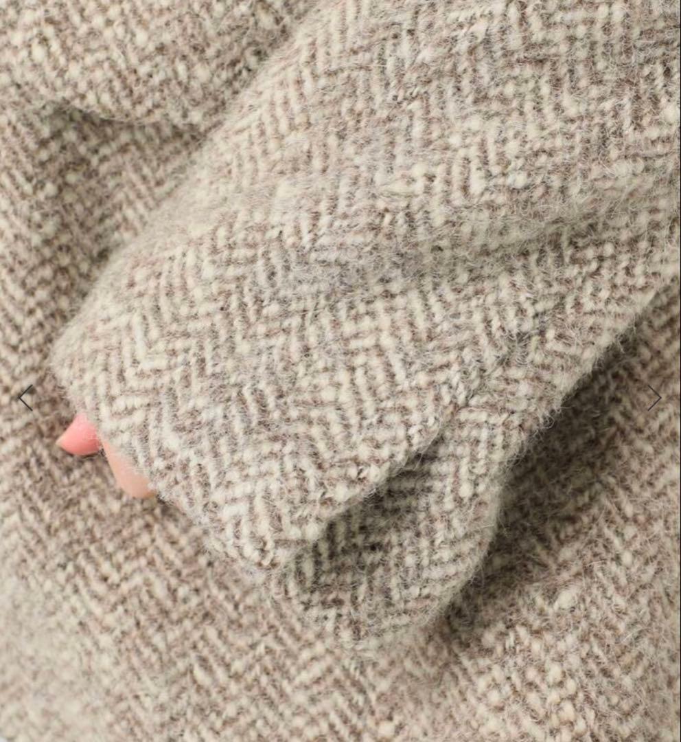 Plage R’IAM ヘリンボンコートジャケット38