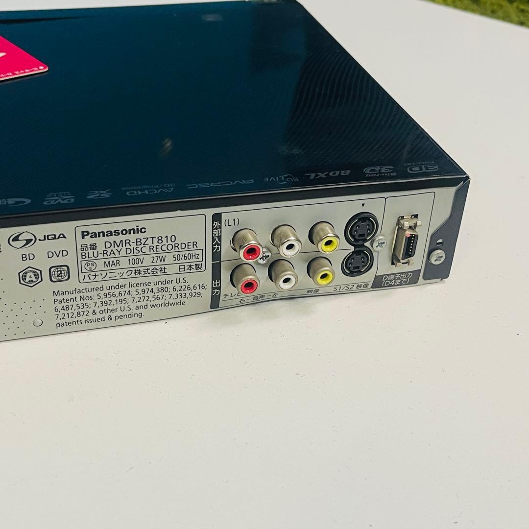 panasonic DMR−BZT810 ブルーレイ　レコーダー動作品