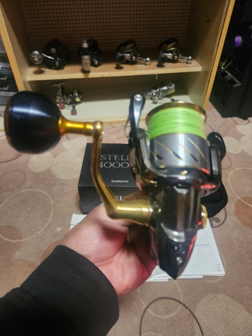 SHIMANO STELLA 4000XG 極上ライン付きOH済み未使用