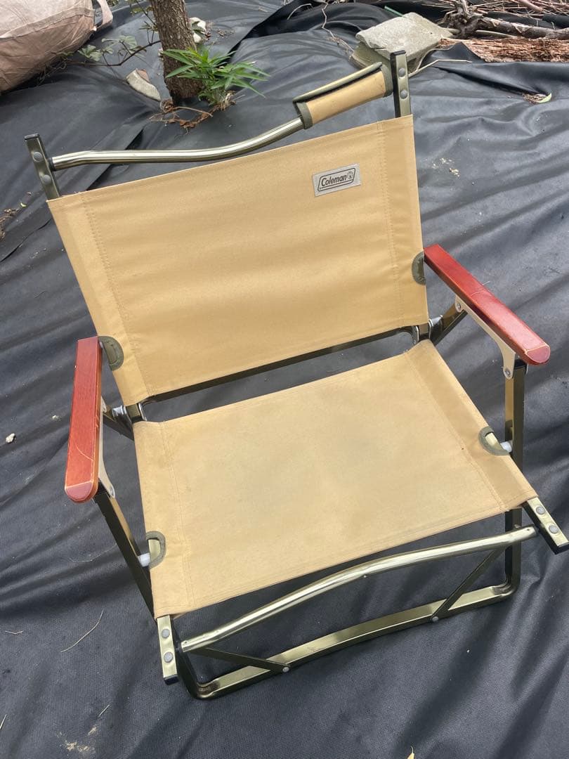 Coleman ファイヤーサイドフォールディングチェア 2脚　コヨーテ 廃盤