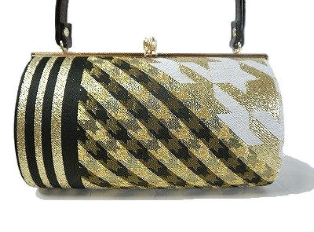 草履バッグセット 正絹帯地使用 振袖訪問着などフォーマル用 フリーサイズ B-3