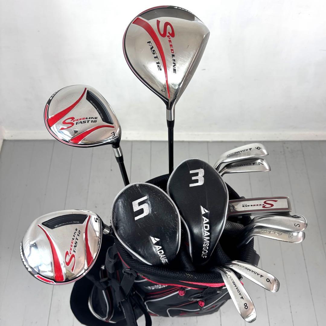 本格派 メンズゴルフクラブ 10本 セット ゴルフセット お試しセット 美品