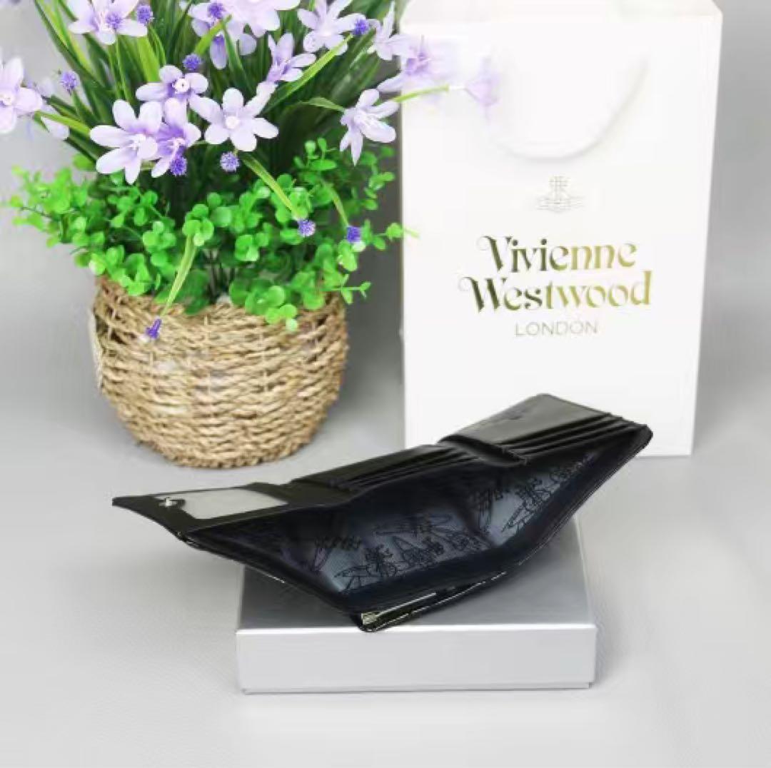 Vivienne Westwood ヴィヴィアン 三つ折り財布 レザーk7