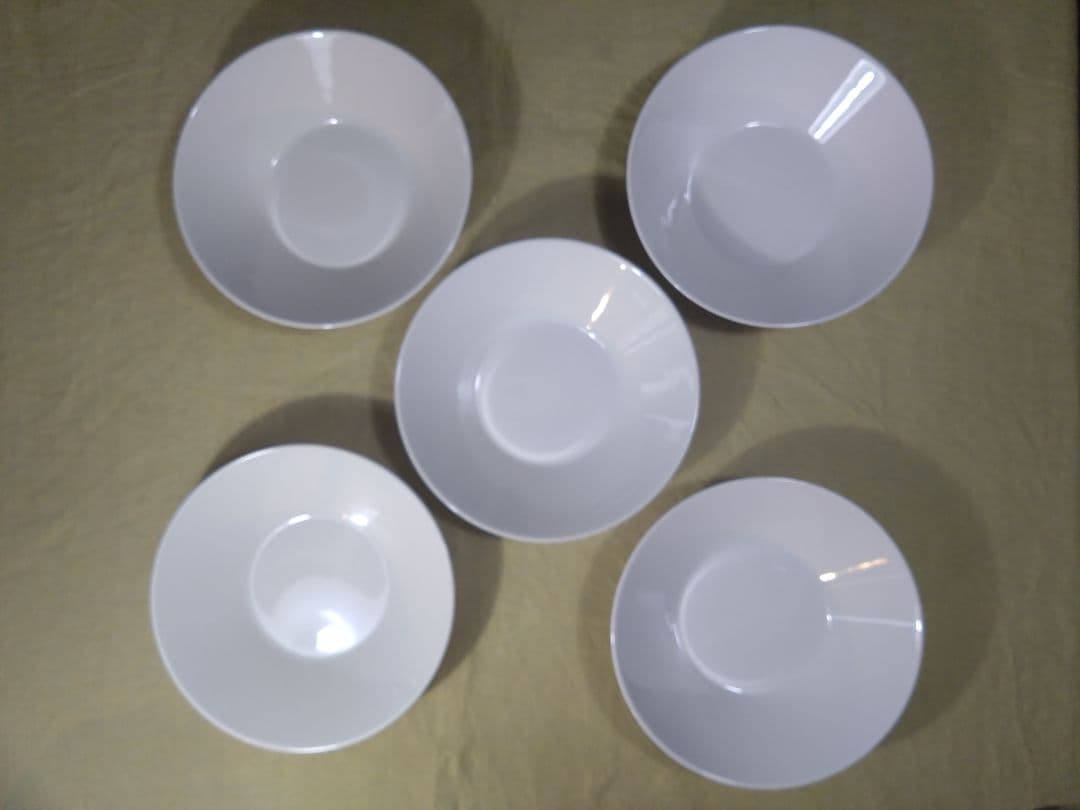 /イッタラ/Teema/ボウル/21cm/ 5枚組/ホワイト/美品