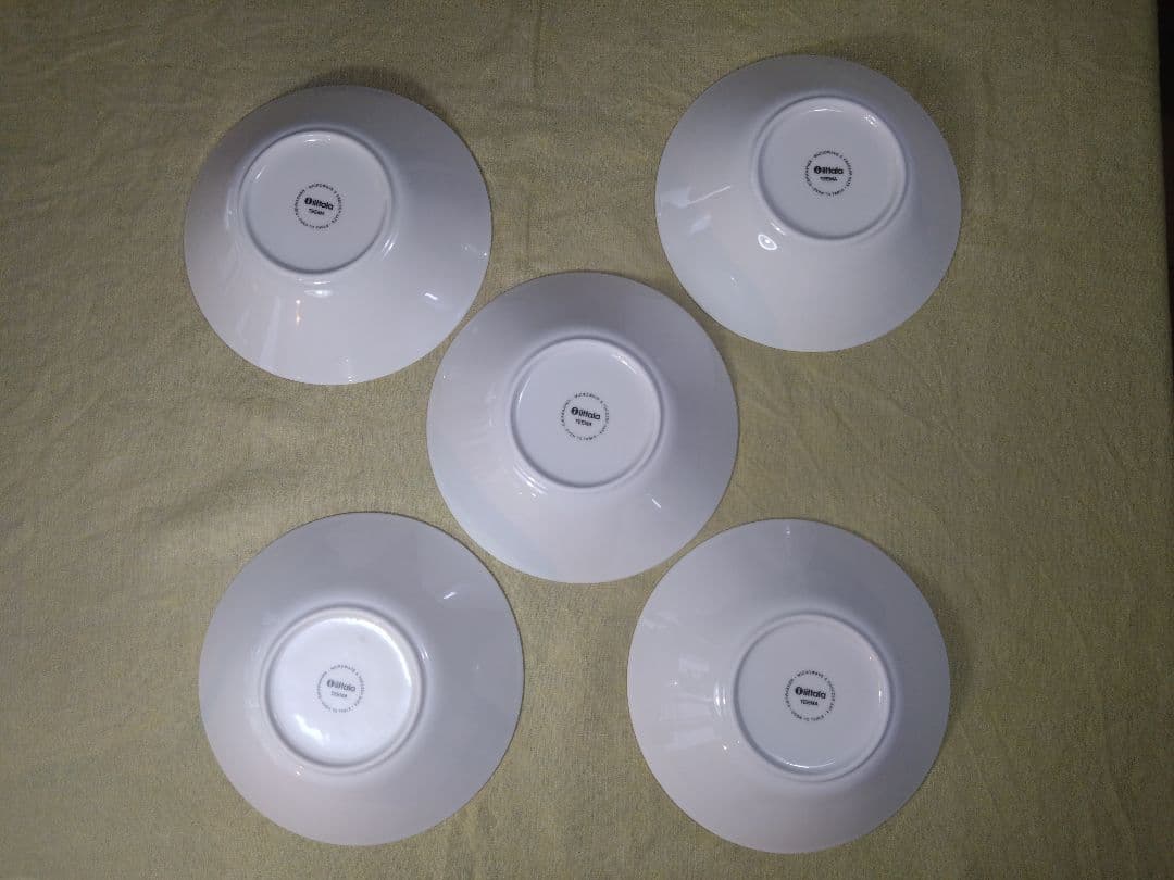 /イッタラ/Teema/ボウル/21cm/ 5枚組/ホワイト/美品
