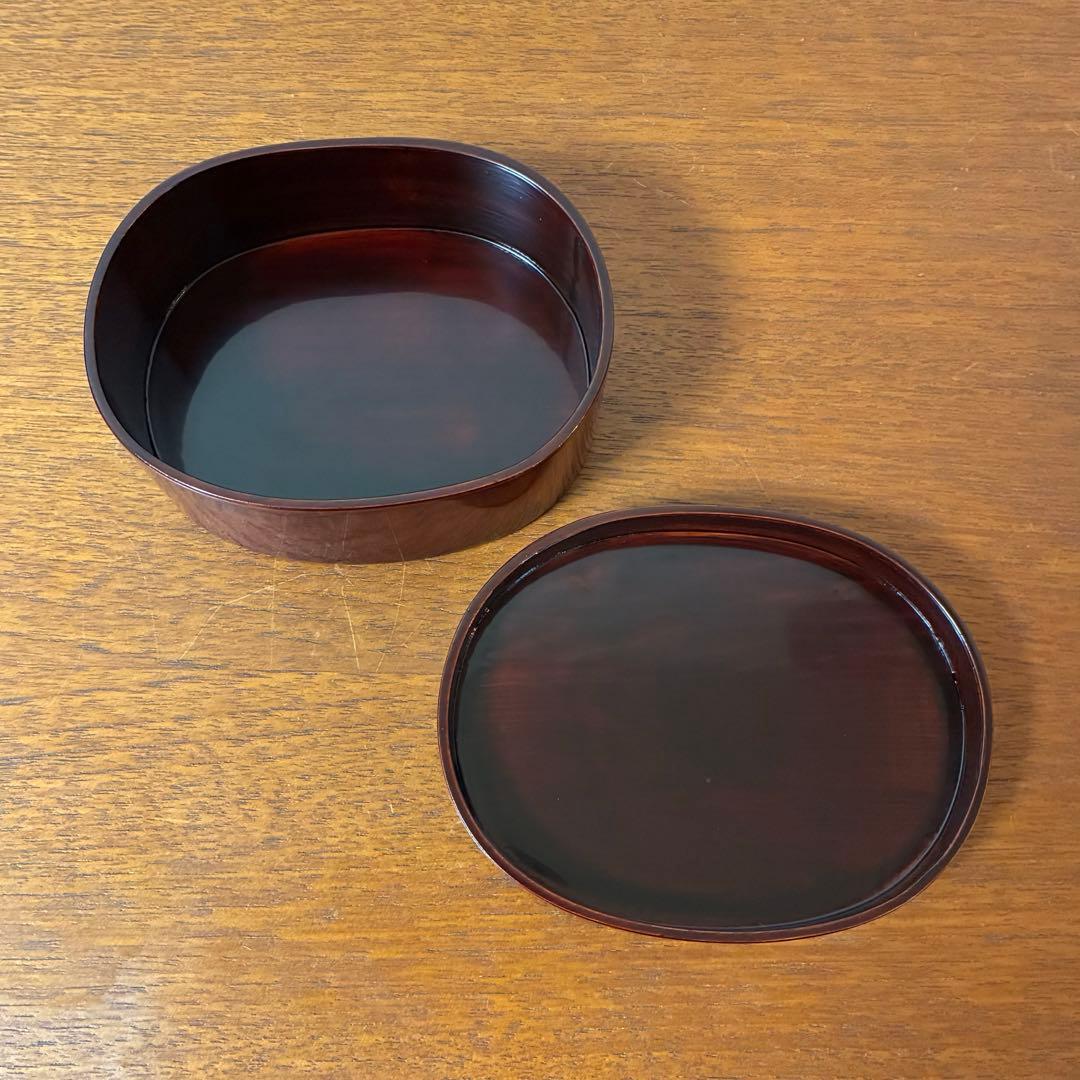 希少【駿河漆器】曲げわっぱ 螺鈿細工 お弁当箱 名工 細田豊作 伝統工芸品