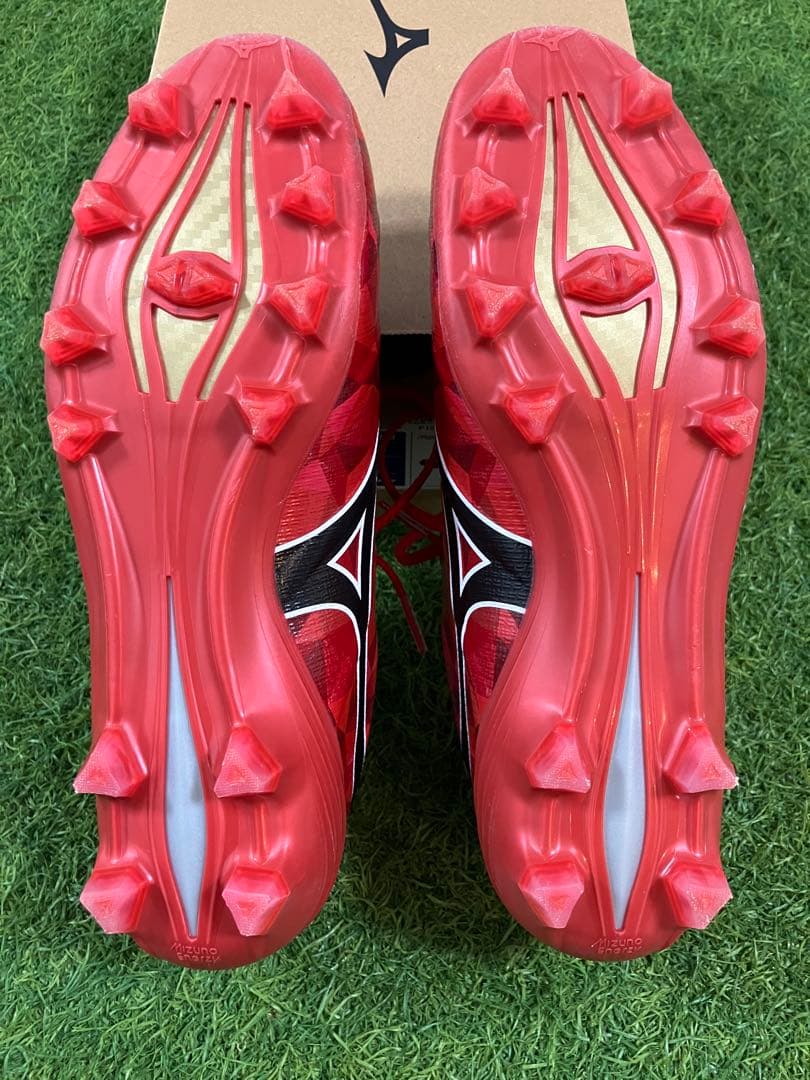 【美品】ミズノアルファ2 ELITE ルビーレッド