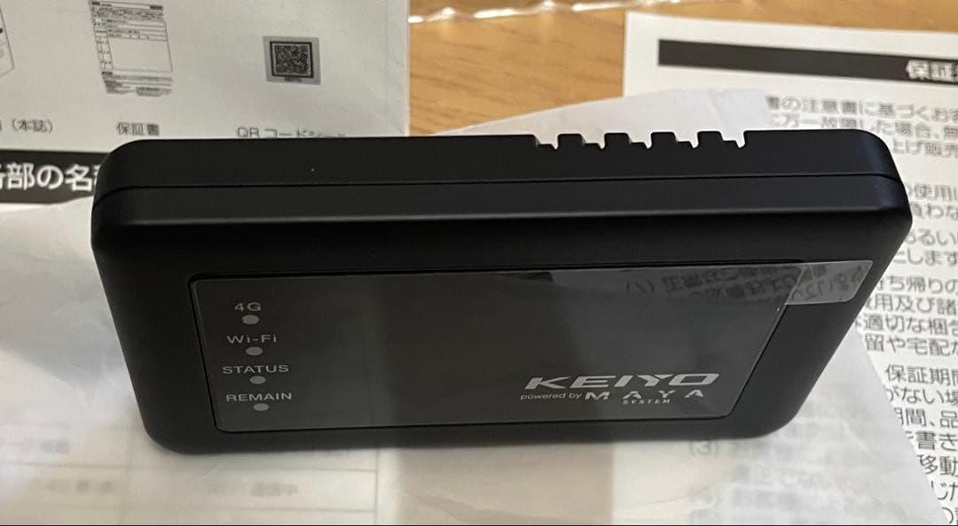 コ*ン様 n*o様 KEIYO 車載用 Wi-Fi ルーター AN-S117