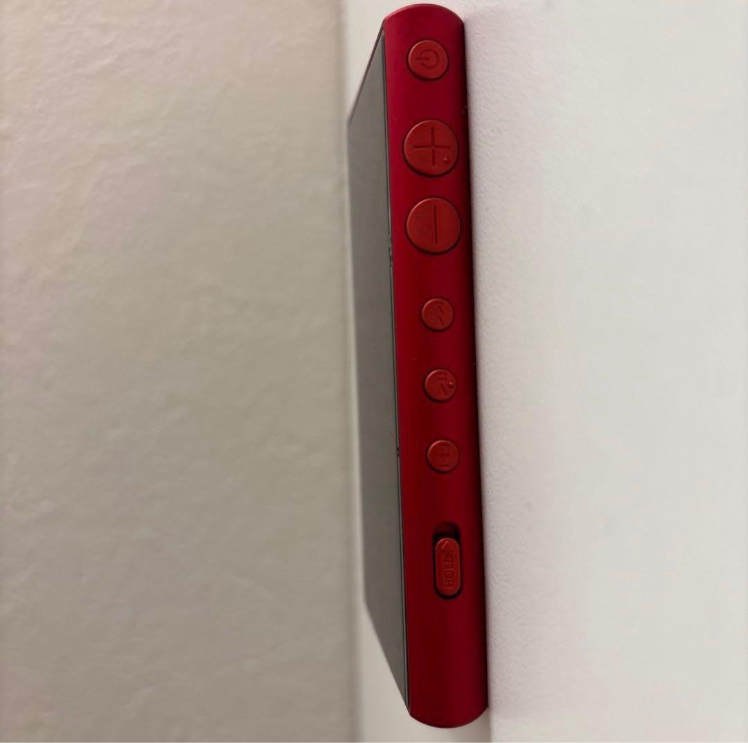 ソニーウォークマンA100シリーズ64GB NW-A107 赤＋SDカード付