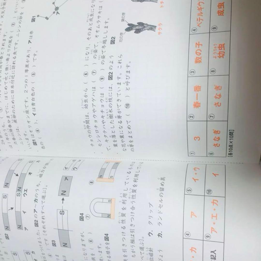 ㉒Ａ　書き込みなし❣️最新版2022年版　4年　理科ディリーサピックス テキスト