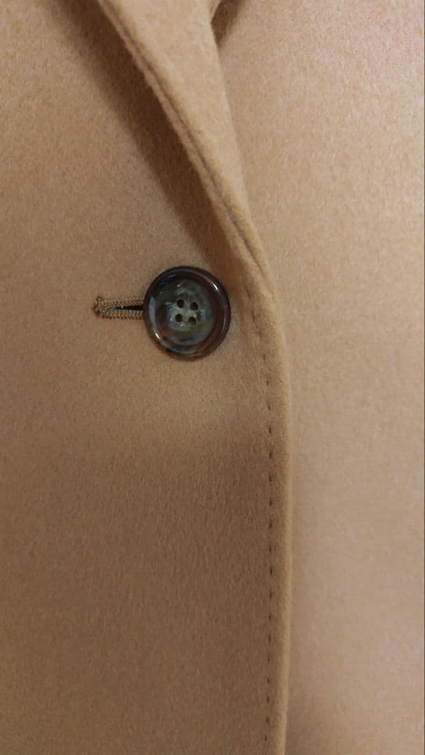 【新品未使用タグ付】23区　ウールカシミヤチェスターコート キャメルSサイズ