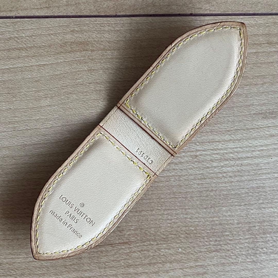 ✨️未使用保管品✨️ LOUISVUITTON マネークリップ ピンク レザー ロゴ