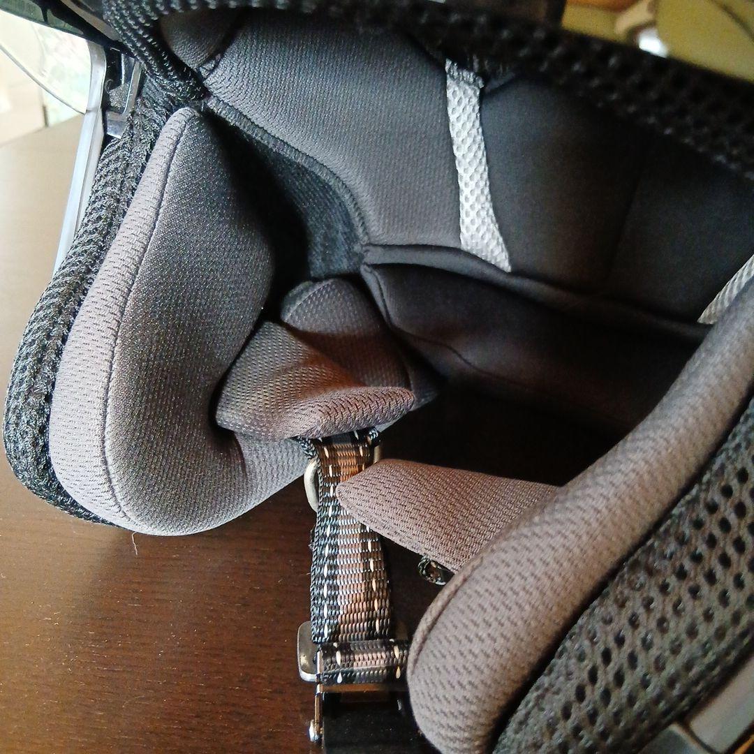 Kabuto ジェットヘルメット ブラック６１〜６２