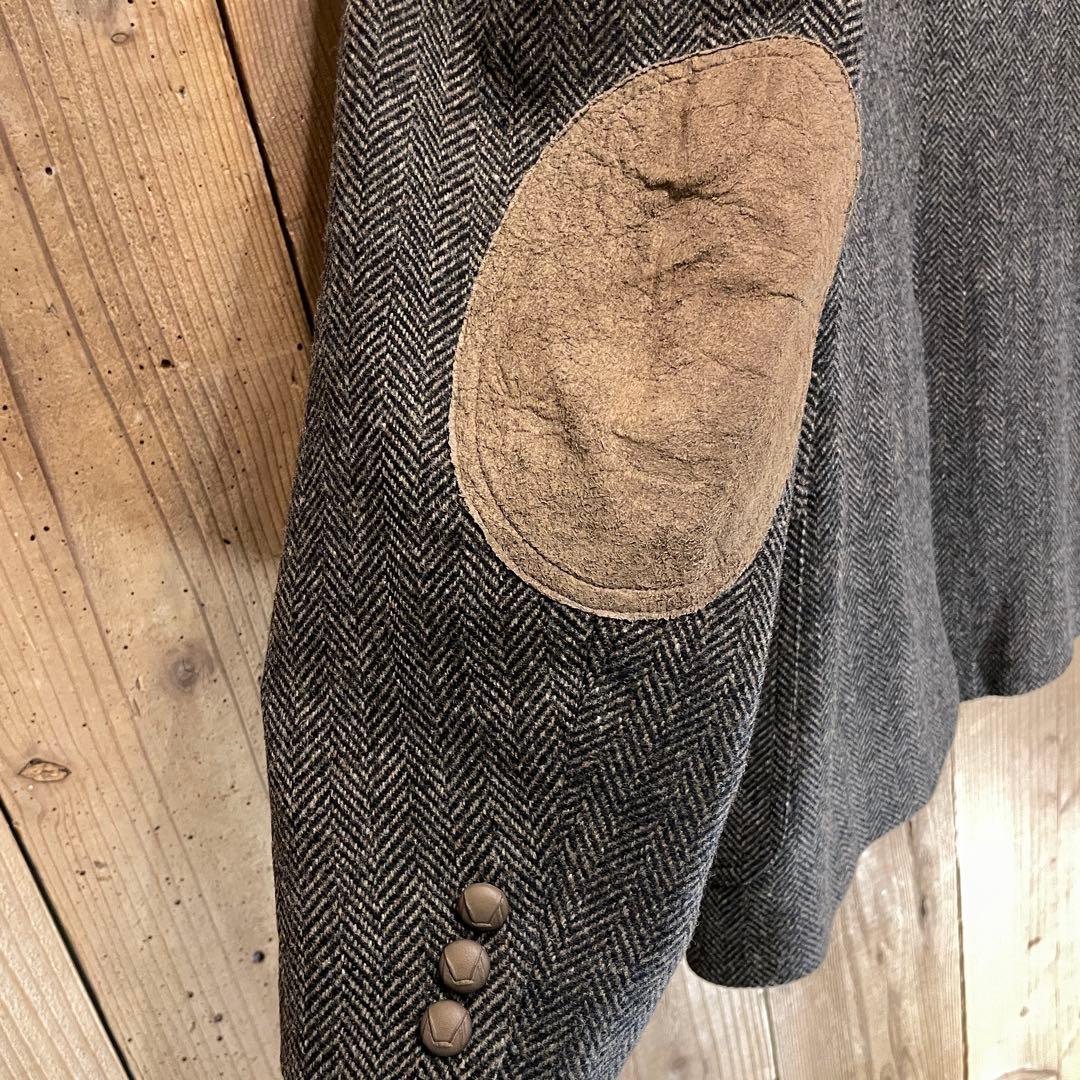 【L】PENDLETON ツイード テーラード ジャケット ペンドルトン ウール