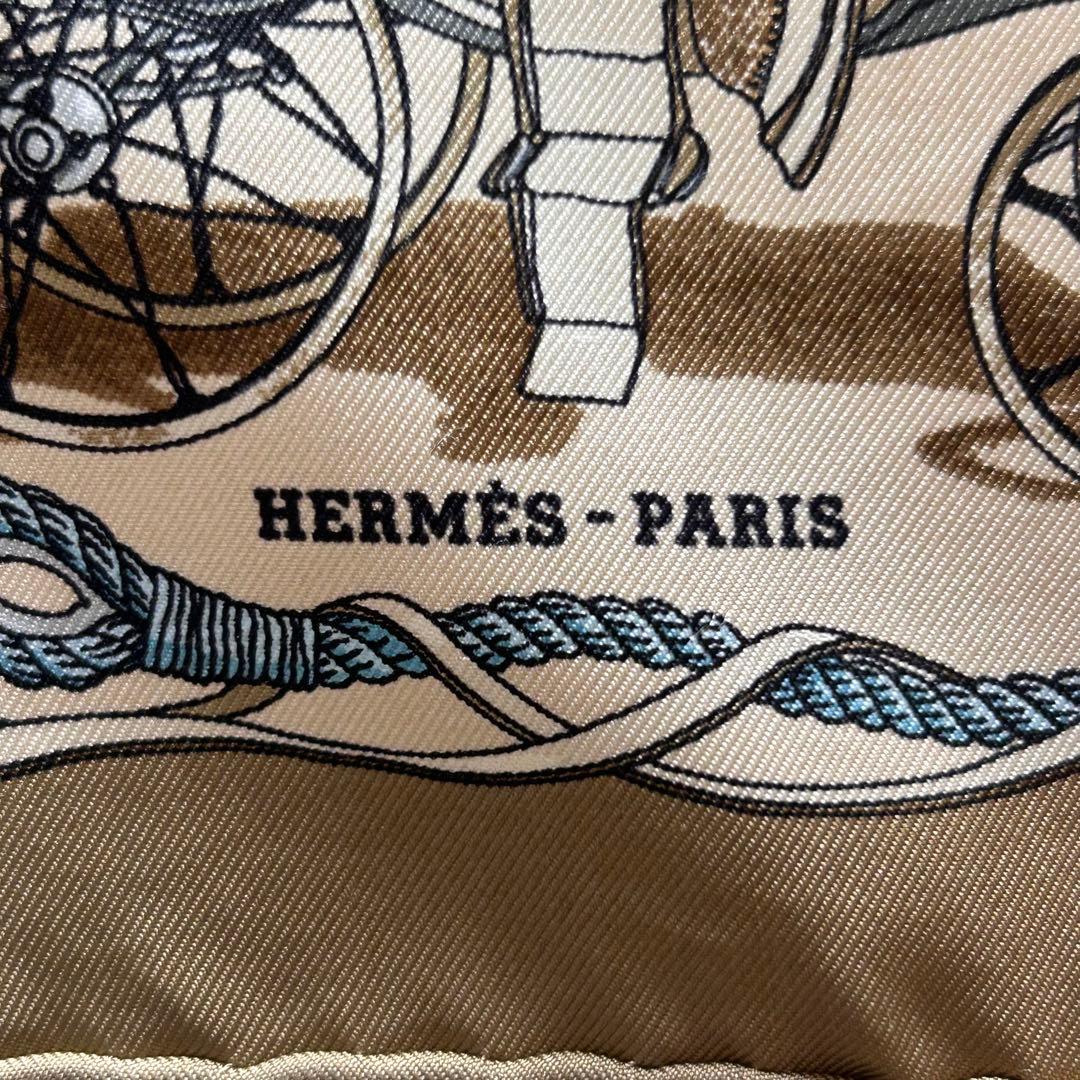 ☆*☆様 71582 HERMES シルク スカーフ 45×45cm MUSEE