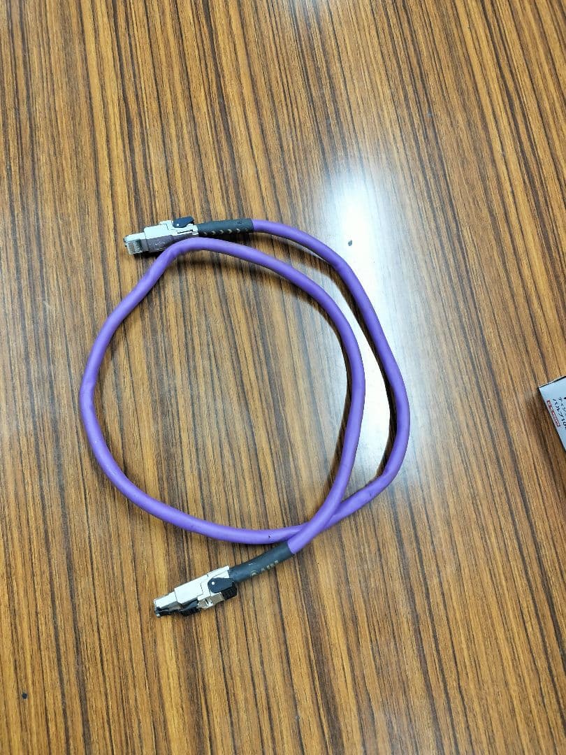 AIM NA5-005/1m 紫色 LANケーブル