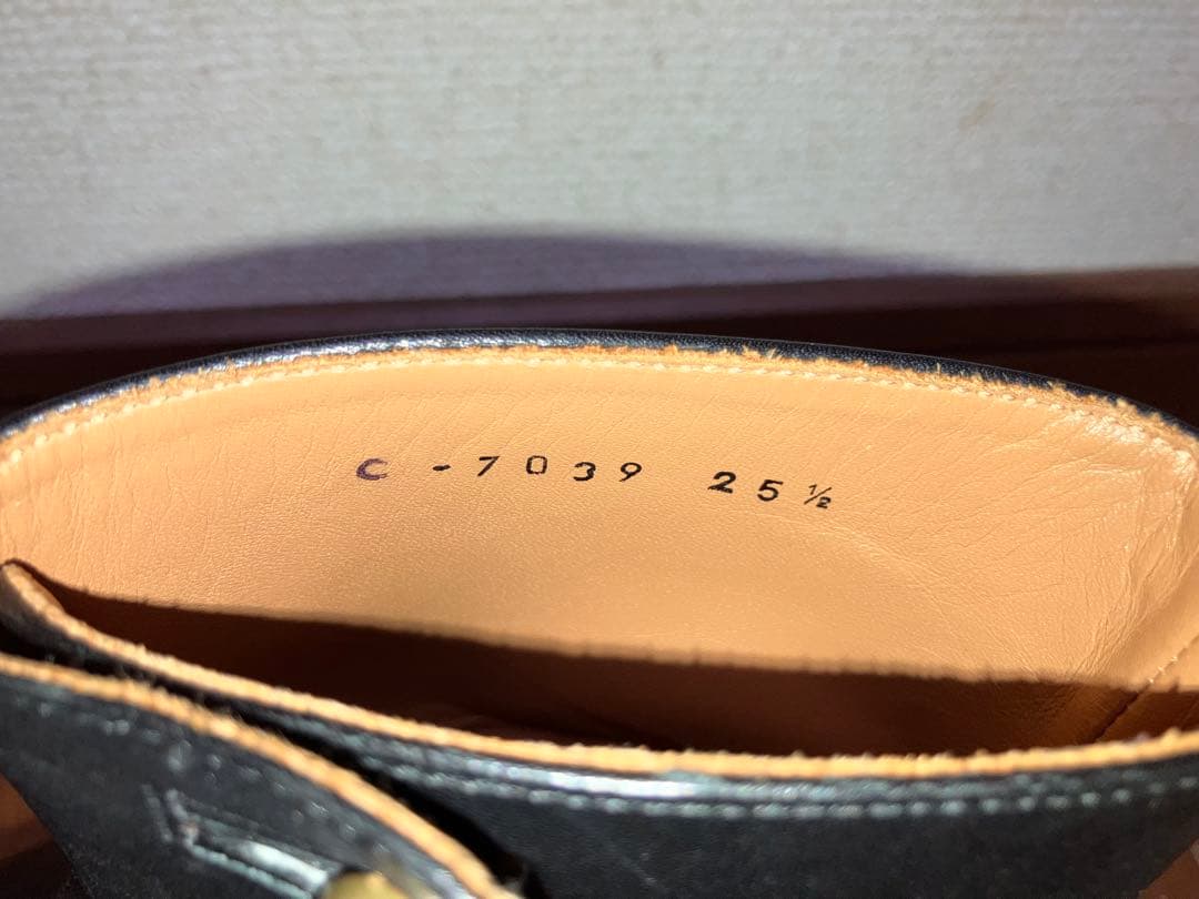 ショセ　chausse ボタンブーツ　C-7039 25.5cm