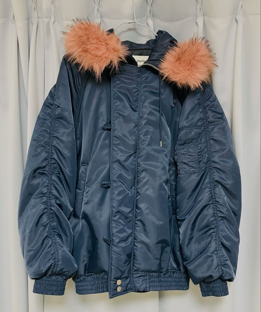 jouetie ルーズN2Bブルゾン ネイビー オーバーサイズジャケット