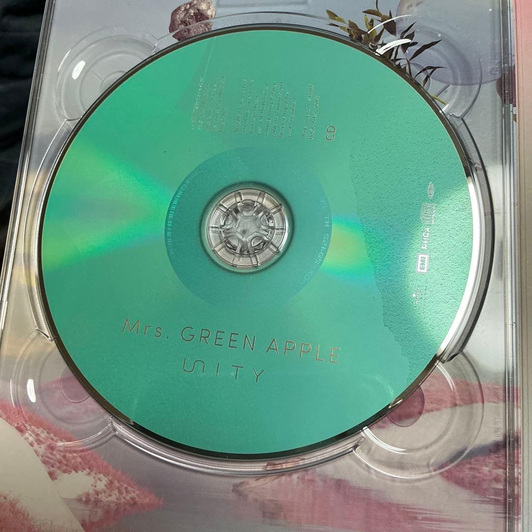 ミセスグリーンアップル 「unity」　完全生産限定版　特典Tシャツ付き