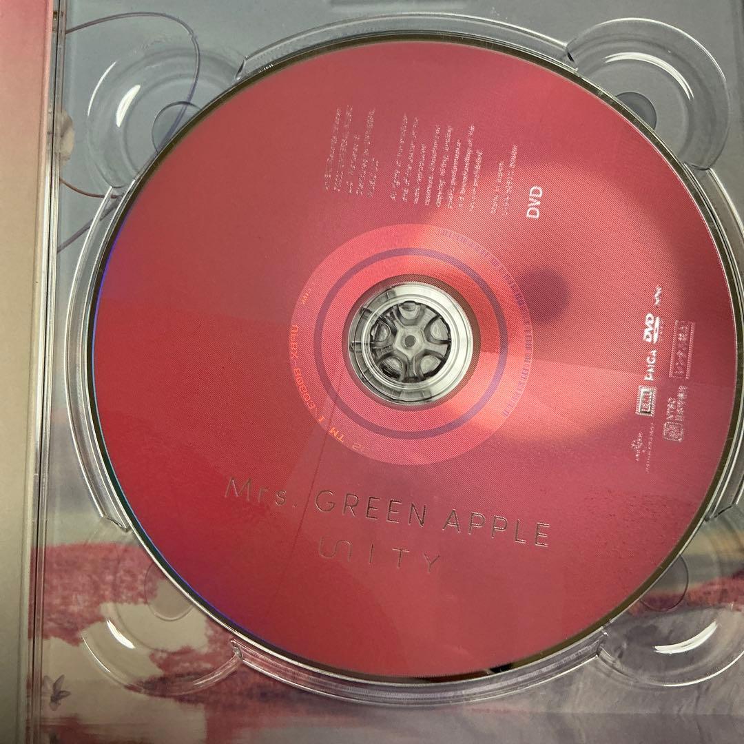 ミセスグリーンアップル 「unity」　完全生産限定版　特典Tシャツ付き