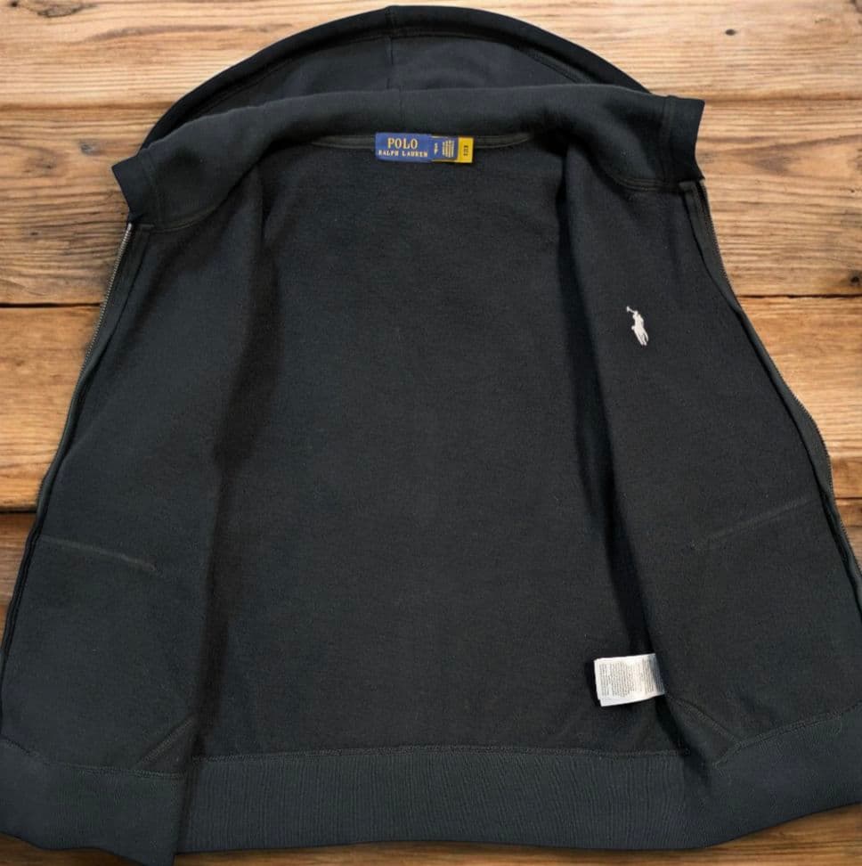 ✨極美品✨POLOポロラルフローレンジップパーカー現行QRタグ