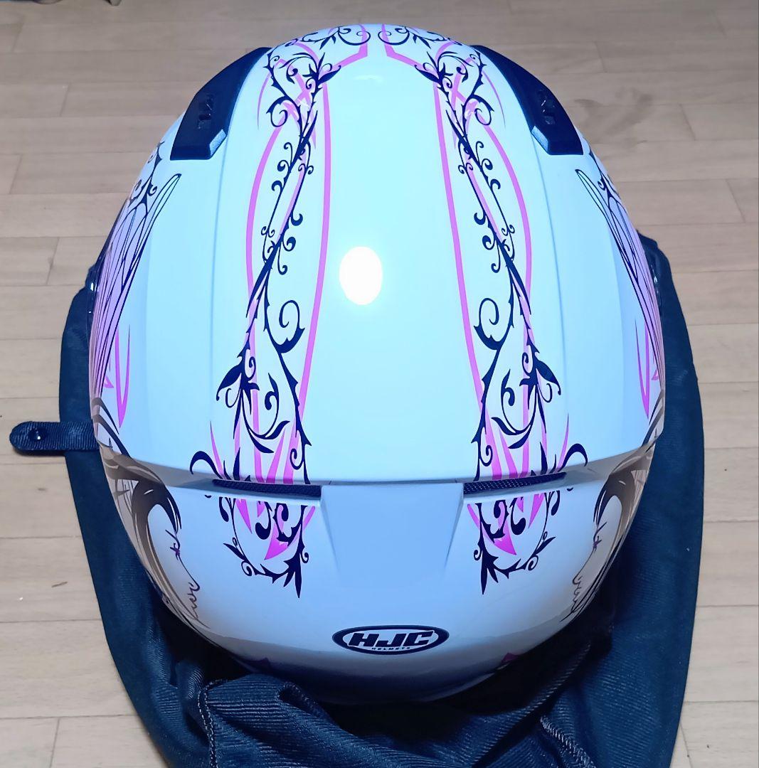 HJC フルフェイスヘルメット ピンク装飾