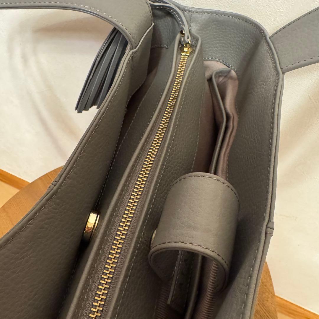 ATAO アタオ ファンクヴィ グレー トートバッグ 美品 値下げ可能