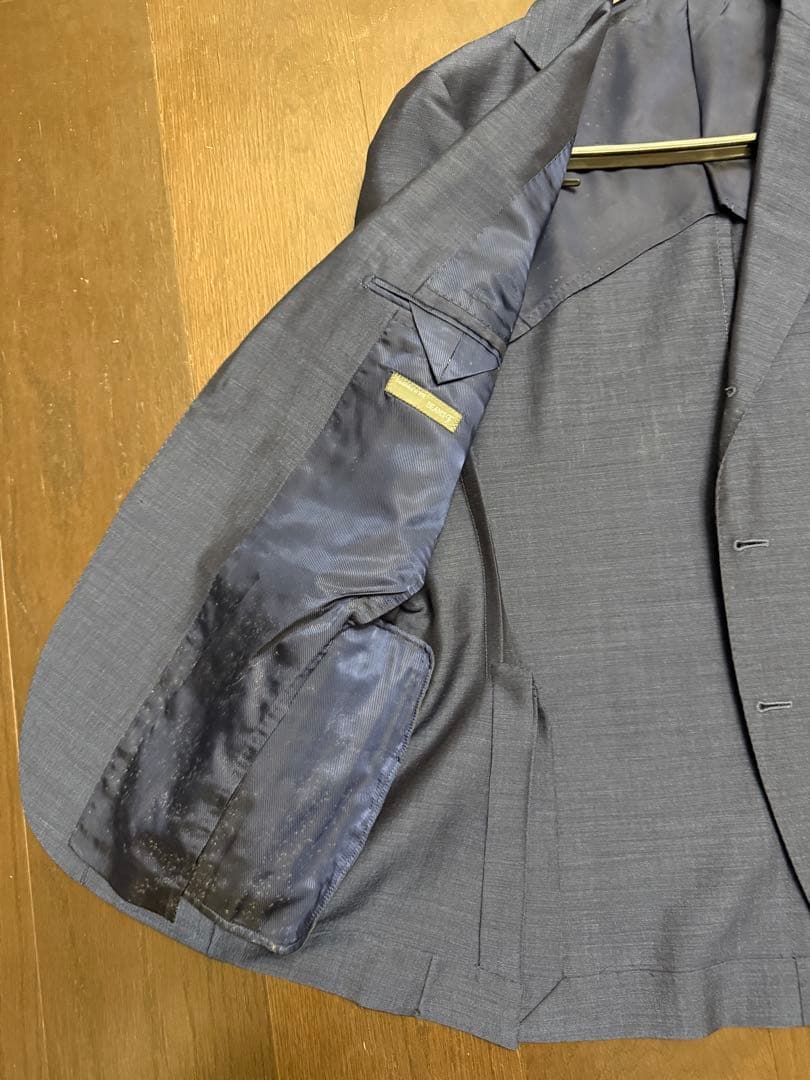 BEAMS F／モヘア混シングルスーツ　極美品　春夏